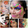 Harlequinn Face Painting